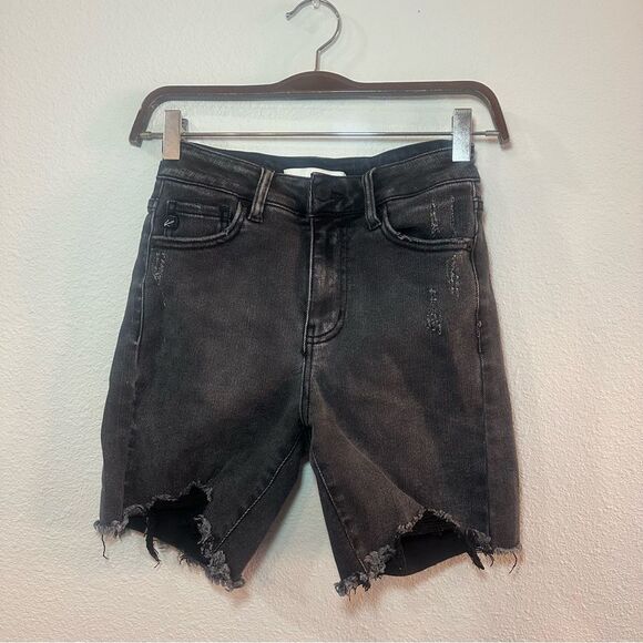 Kancan Colt High Rise Mid Thigh Shorts 235 - Picture 4 of 6